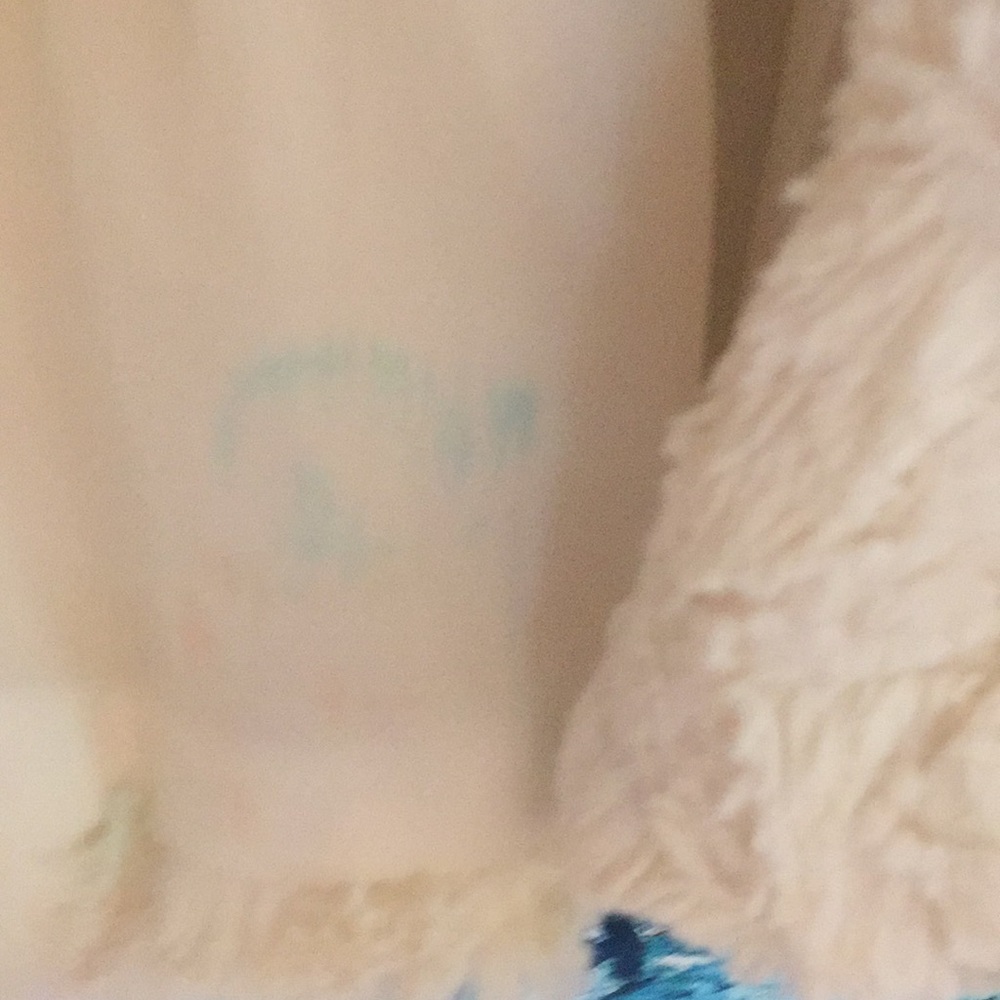 CALVIN KLEIN Fluffy Soft Coat cream Lined Sz 6 - Picture 9 of 13